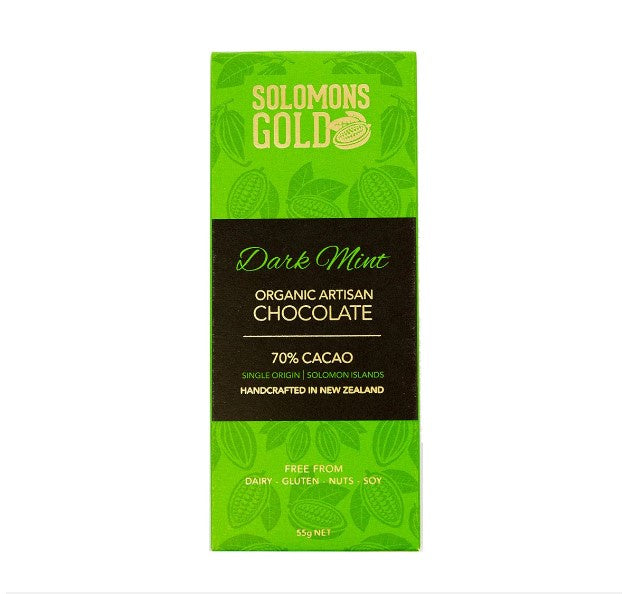 Dark Mint 70% - Certified Vegan Organic