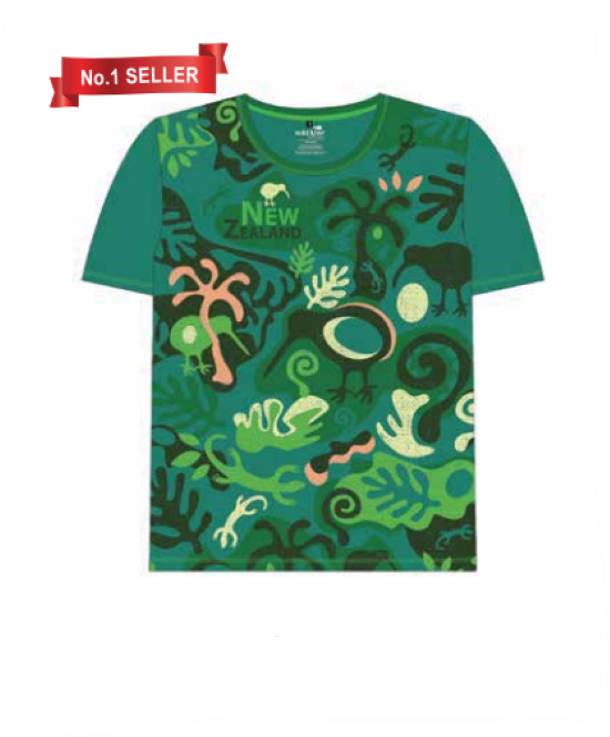 Children's T Shirt Kiwi Camo