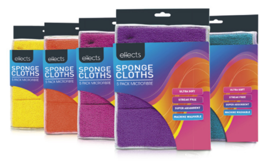 Microfibre Sponge 5 Pack