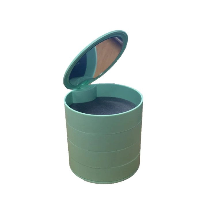 Rotating Round Jewellery box - 4 Tier