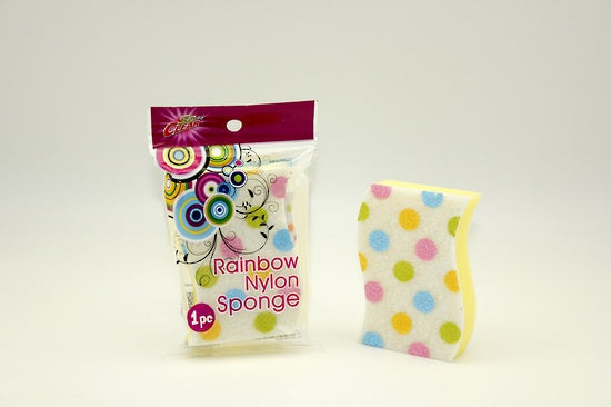 Rainbow Nylon Sponge