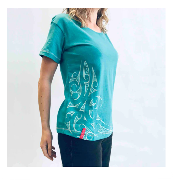 Womens Maori T Shirt Ngaru