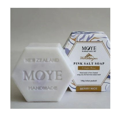 Moye - Himalayan Pink Salt Soap - Berry Nice Mixed Berries
