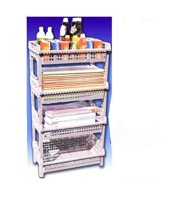 21" Rect. Crate/ Rack 4 Tier