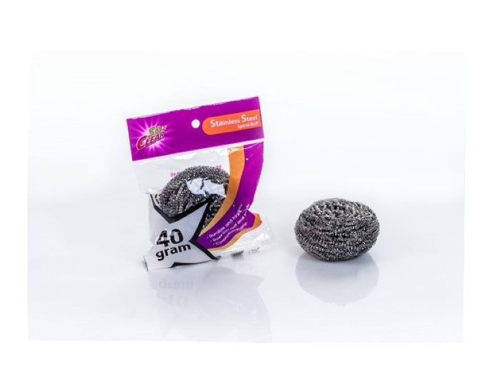 S/S Scourer Ball 40g 1pc
