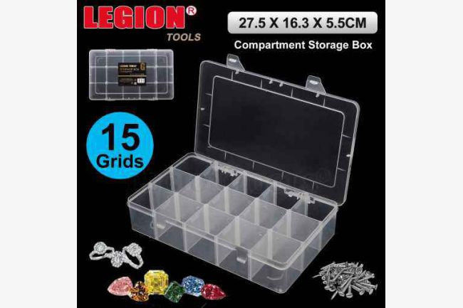 Organiser Storage Box - 15 Big Compartment