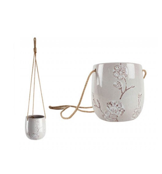Skylar Ceramic Hanging Planter