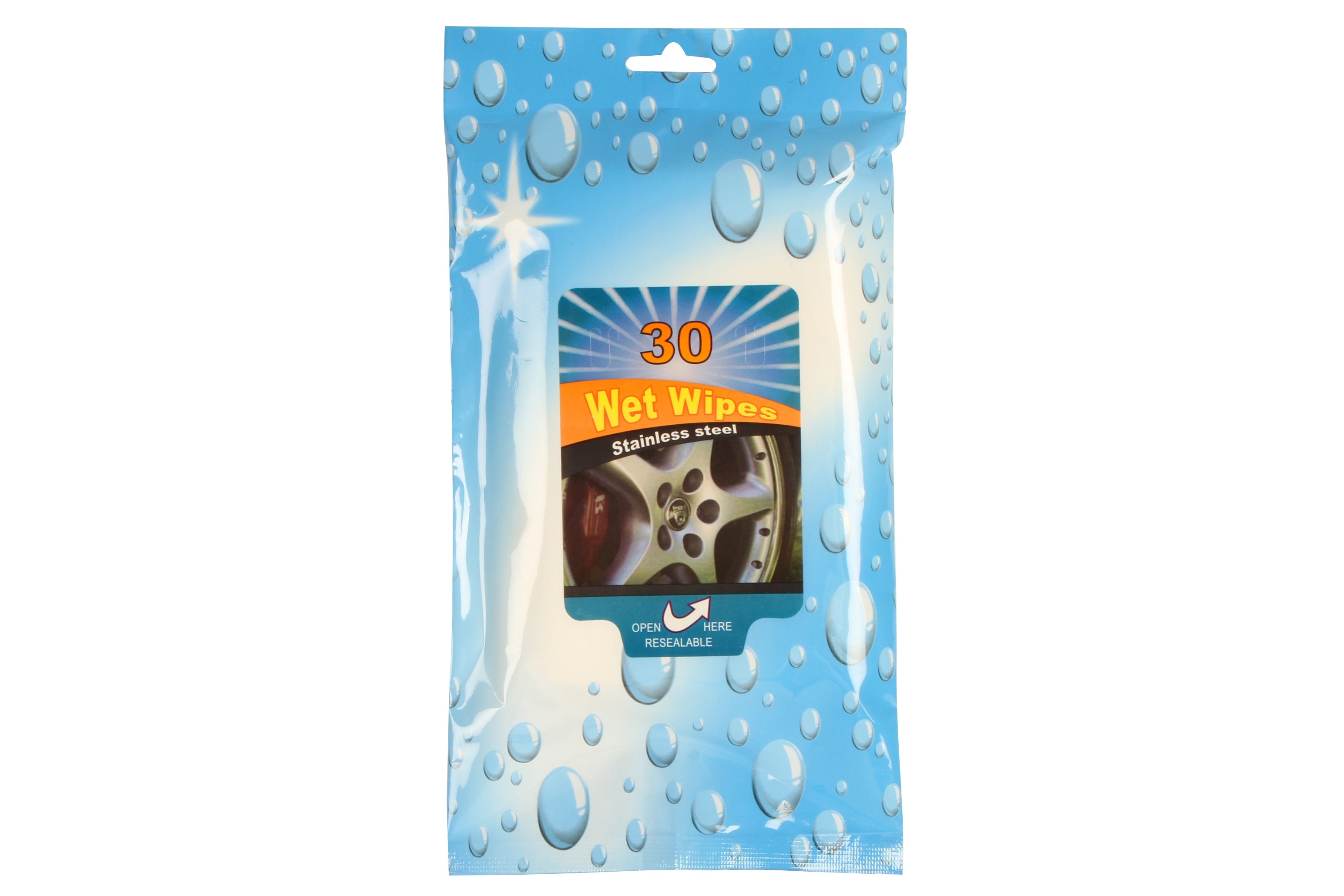 30pcs Stainless Steel Wet Wipes