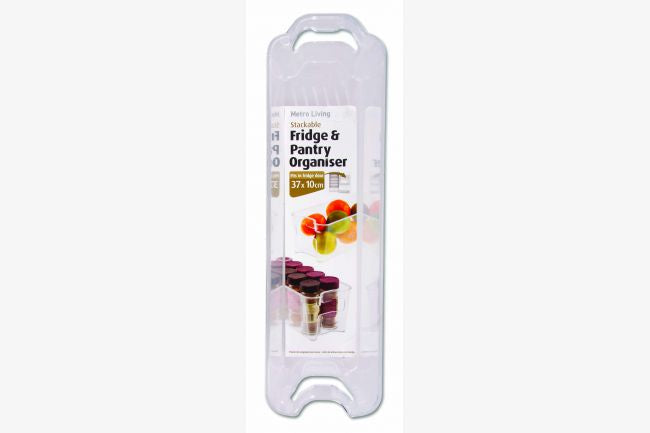 Fridge/Pantry Organiser, Stackable, 37x10cm