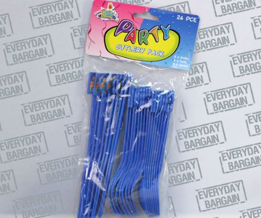 Birthday Cutlery Pack 24pc