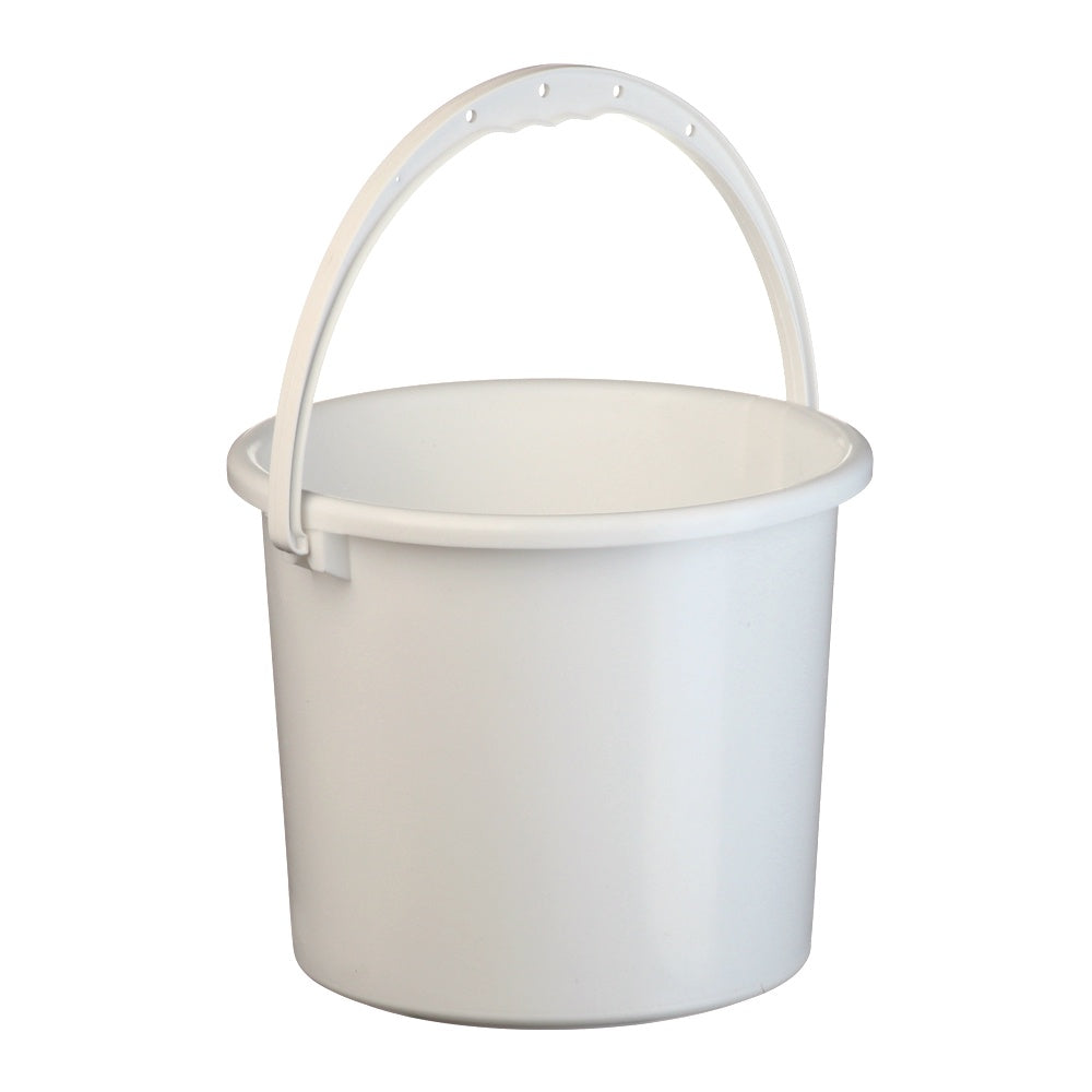Taurus 2.5 Litre Bucket (White, NO LID)