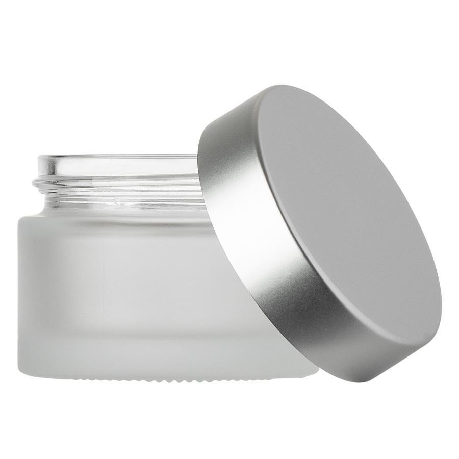 Frosted Glass Ointment Jar 50g