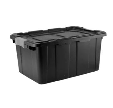 Heavy Duty Storage Box 57 Lt Grey Latch