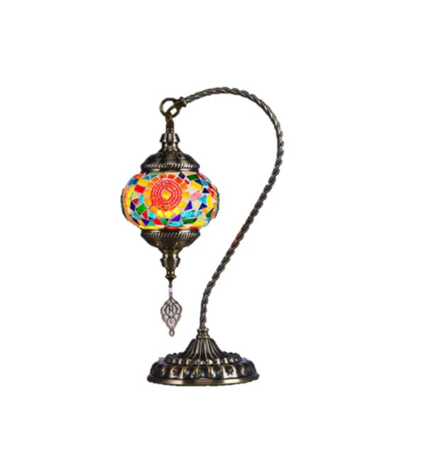 Turkish Mosaic Electric Lamp Swan Neck- 2